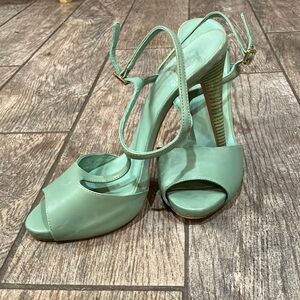 Tory Burch Size 10‎ Mint Green Heels